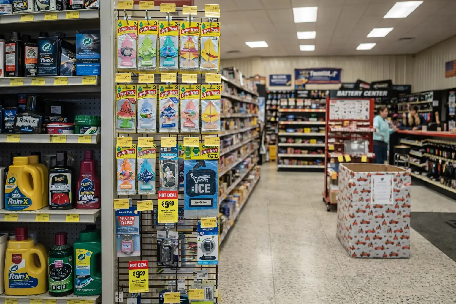 Parts counter at Parts City LTE